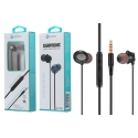 E-019 Auriculares Com Micro Preto