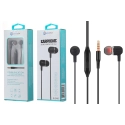 E-016 Auriculares Com Micro Negro