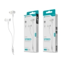 Auriculares Com Micro 120Cm Branco E-015