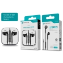 Auriculares Estéreo Negro NOVOTECK E-001 com Microfone