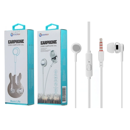 E-012 Auriculares Com Micro 1.20M