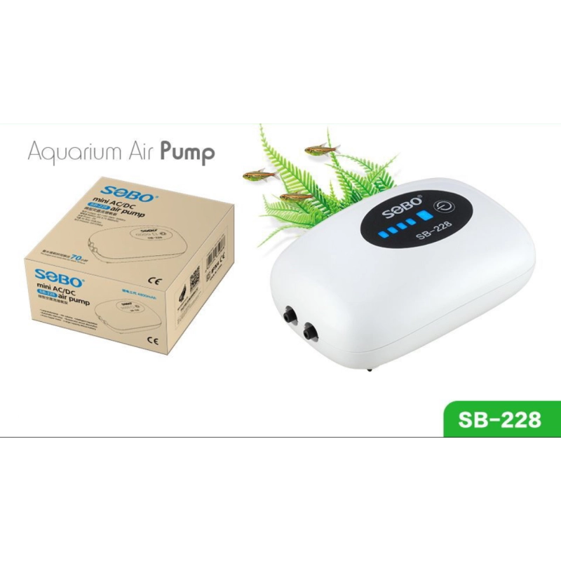 Bomba de Ar Para  Aquário SB-228